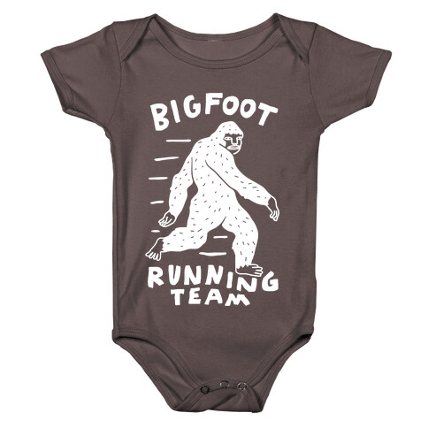 Bigfoot Running Team Baby One-Piece