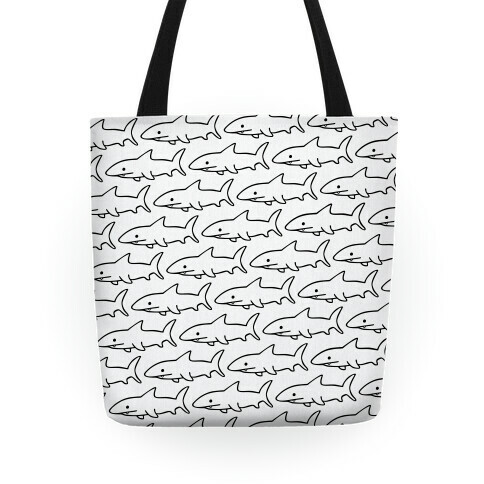 Shark Pattern Tote Tote