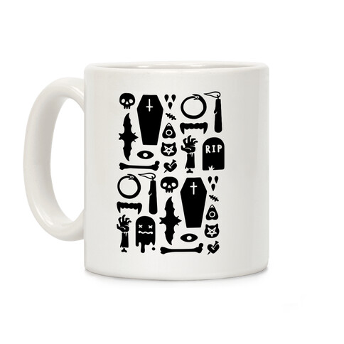 Simple Halloween Pattern Coffee Mug