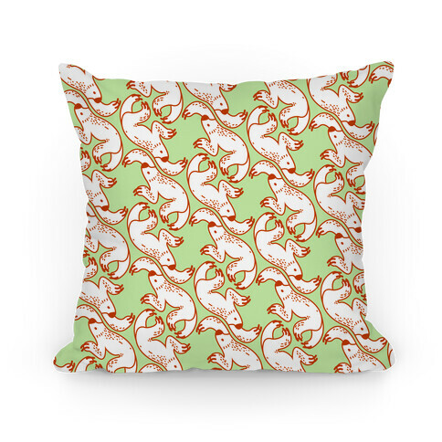 Two Toed Sloth Pattern Pillow