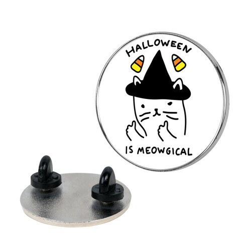 Halloween Is Meowgical Pin