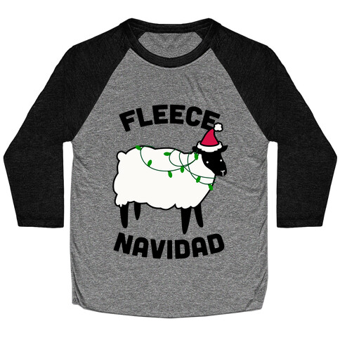 Fleece Navidad Baseball Tee