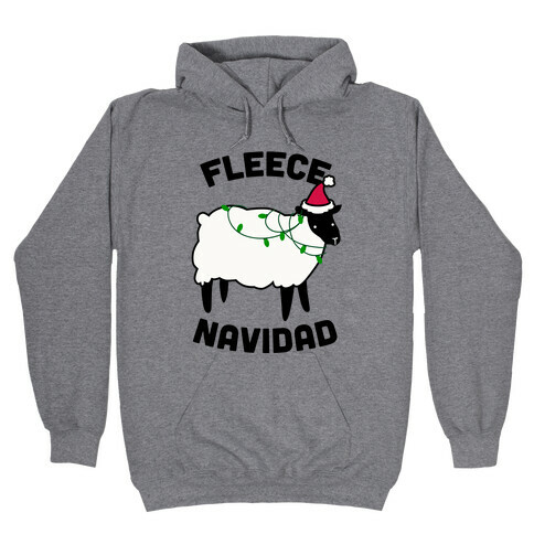Fleece Navidad Hooded Sweatshirt