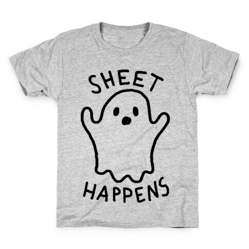 Sheet Happens Ghost Kids T-Shirt