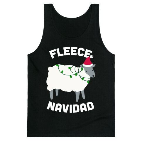 Fleece Navidad Tank Top