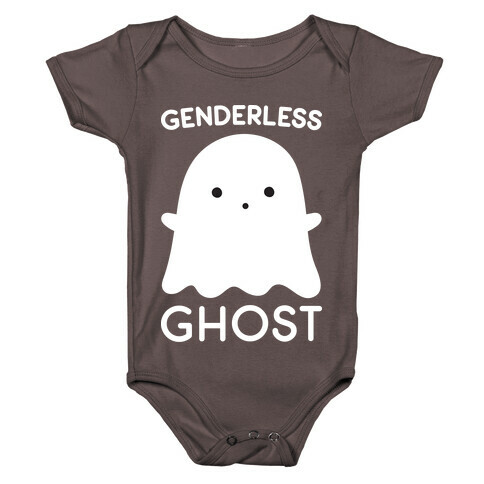 Genderless Ghost Baby One-Piece