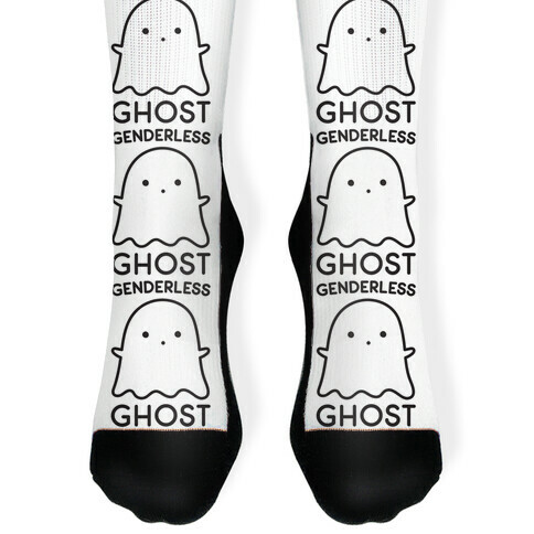 Genderless Ghost Sock