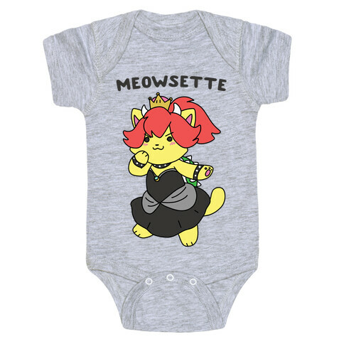 Meowsette Baby One-Piece