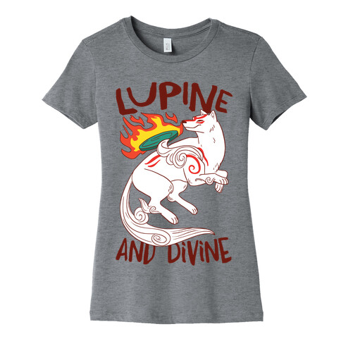 Lupine and Divine  Womens T-Shirt