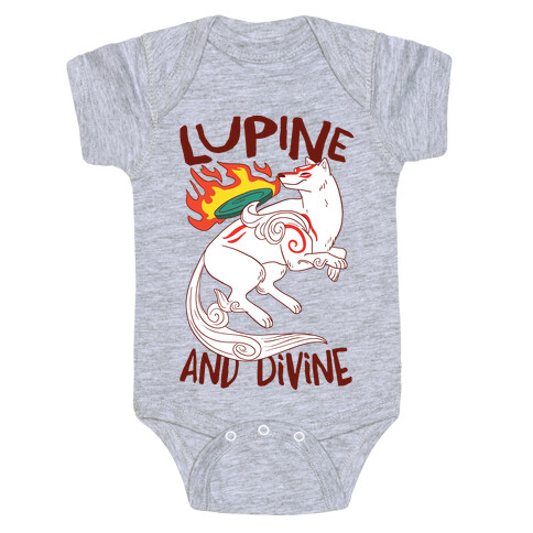 Lupine and Divine  Baby One-Piece