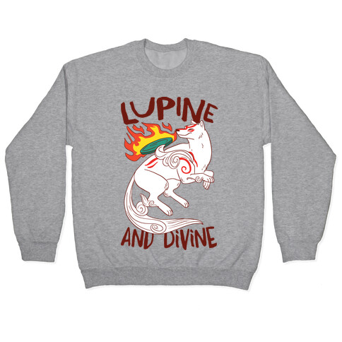 Lupine and Divine  Pullover