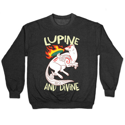 Lupine and Divine  Pullover