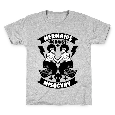 Mermaids Against Misogyny Kids T-Shirt