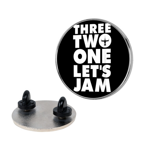 Three Two One Let's Jam Cowboy Bebop Pin