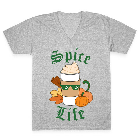 Spice Life V-Neck Tee Shirt