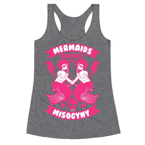 Mermaids Against Misogyny Racerback Tank Top