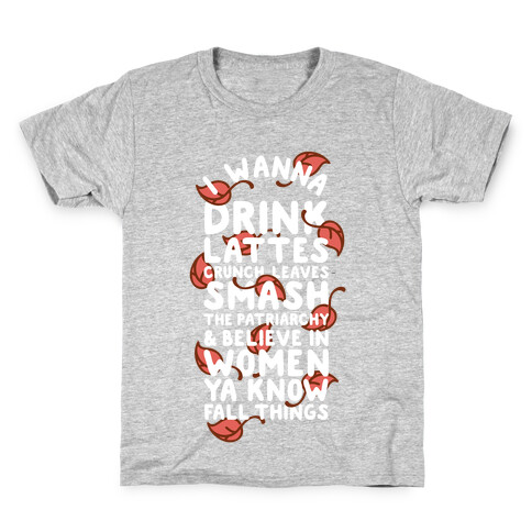 Ya Know Fall Things Kids T-Shirt