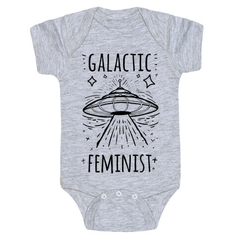 Galactic Feminist Baby One-Piece