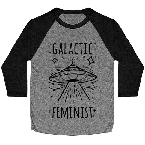 Galactic Feminist Baseball Tee