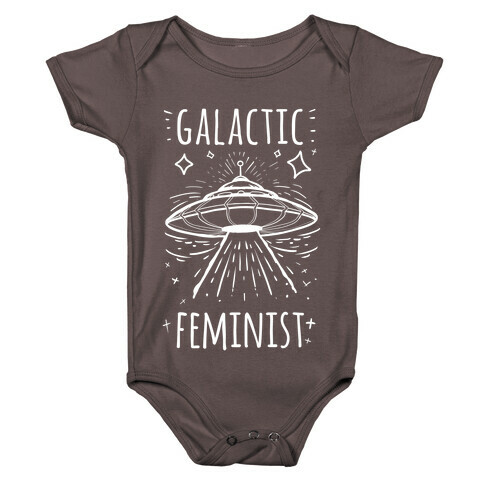 Galactic Feminist Baby One-Piece