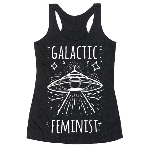 Galactic Feminist Racerback Tank Top