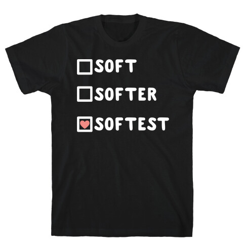 Soft Softer Softest Check list T-Shirt