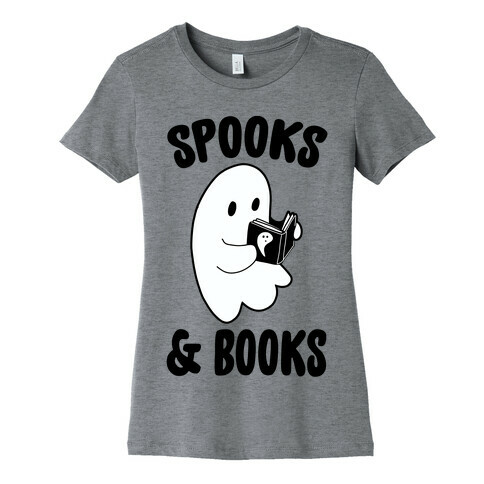 Spooks and Books Womens T-Shirt