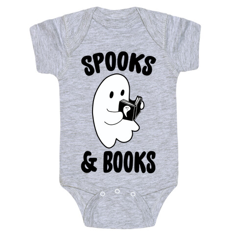 Spooks and Books Baby One-Piece