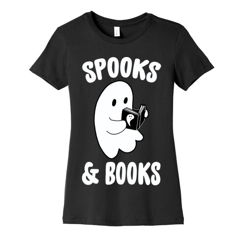 Spooks and Books Womens T-Shirt