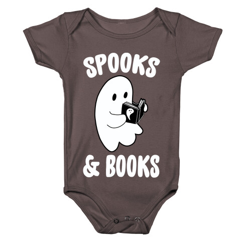 Spooks and Books Baby One-Piece