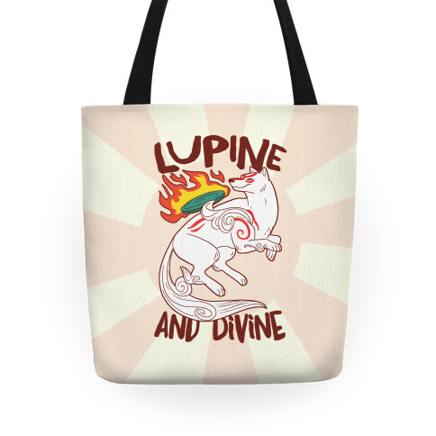 Lupine and Divine  Tote