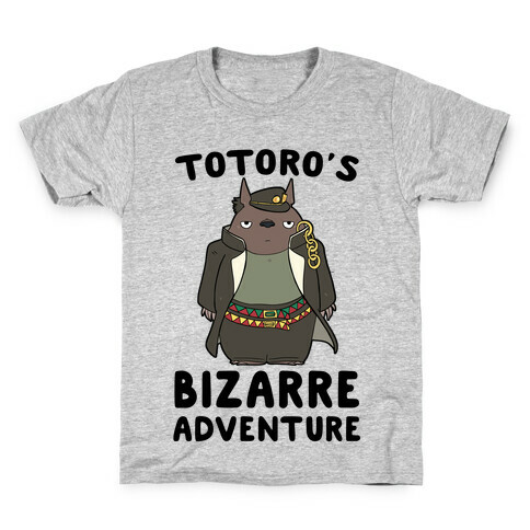 Totoro's Bizarre Adventure  Kids T-Shirt