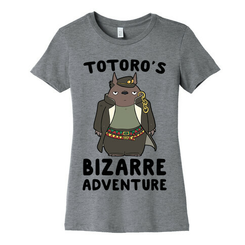 Totoro's Bizarre Adventure  Womens T-Shirt