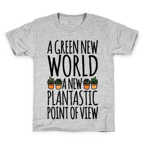 A Green New World Parody Kids T-Shirt