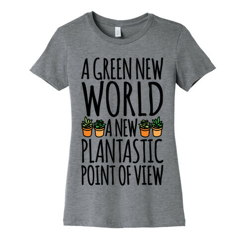 A Green New World Parody Womens T-Shirt