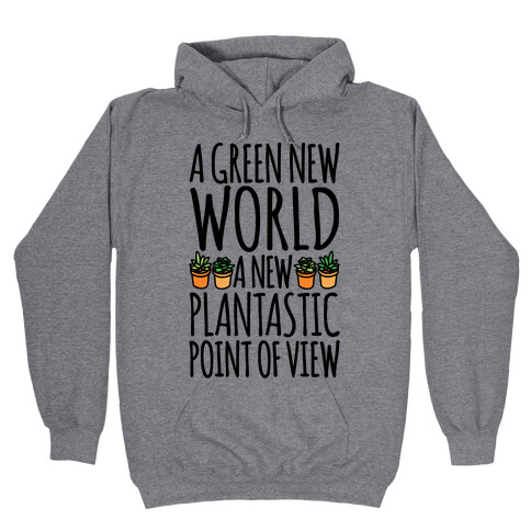 A Green New World Parody Hooded Sweatshirt