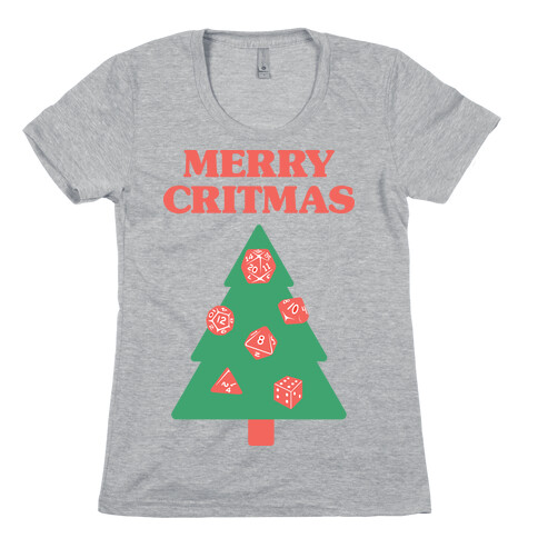 Merry Critmas Womens T-Shirt