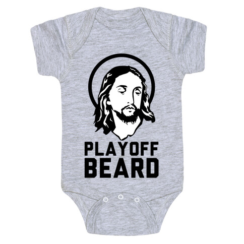 Jesus Playoff Beard Baby One-Piece