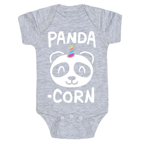 Panda-Corn Baby One-Piece
