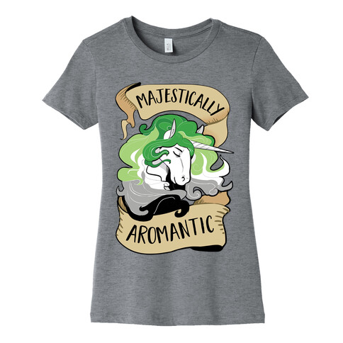 Majestically Aromantic Womens T-Shirt