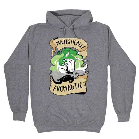 Majestically Aromantic Hooded Sweatshirt