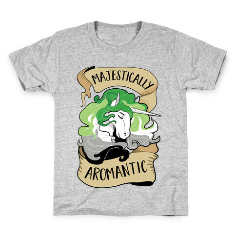 Majestically Aromantic Kids T-Shirt