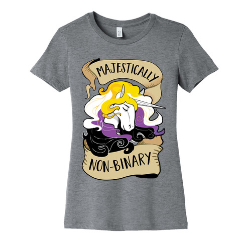 Majestically non-binary Womens T-Shirt