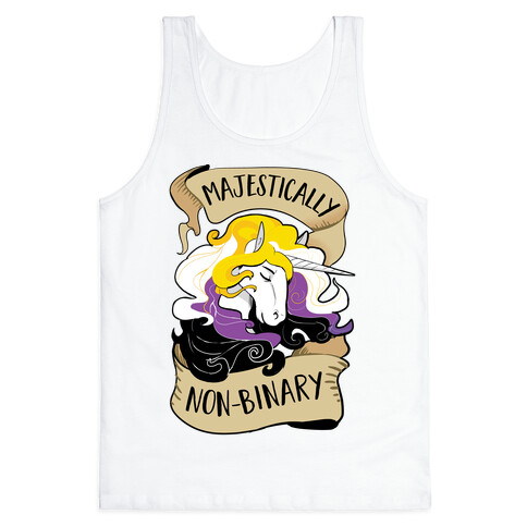 Majestically non-binary Tank Top