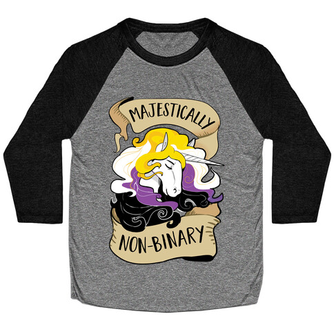 Majestically non-binary Baseball Tee