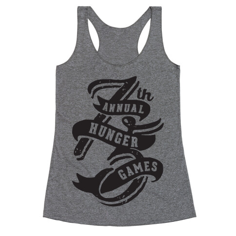 75th Annual Hunger Games Racerback Tank Top