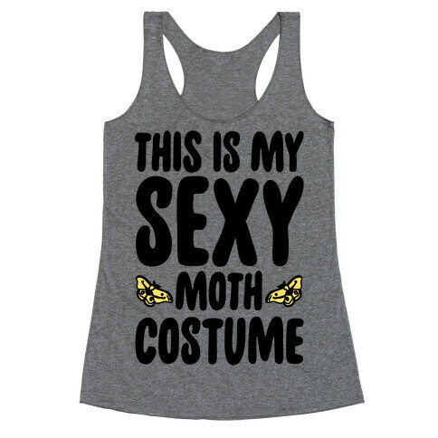 This Is My Sexy Moth Costume Pairs Shirt Racerback Tank Top