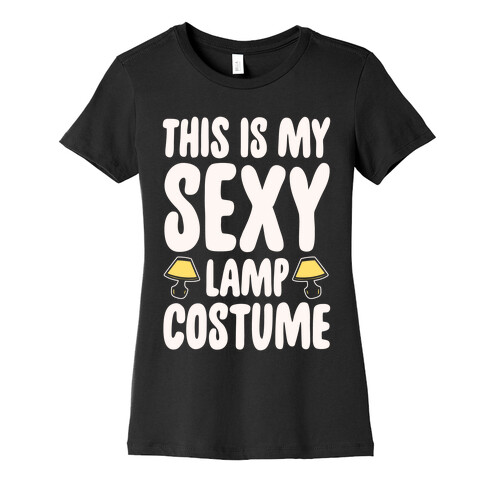 This Is My Sexy Lamp Costume Pairs Shirt White Print Womens T-Shirt