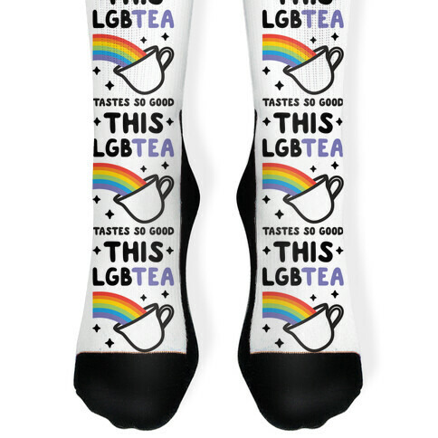 This LGBTea Tastes So Good Sock
