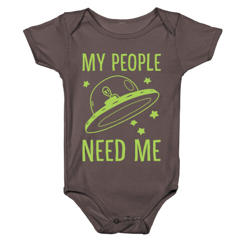 My People Need Me  Baby One-Piece